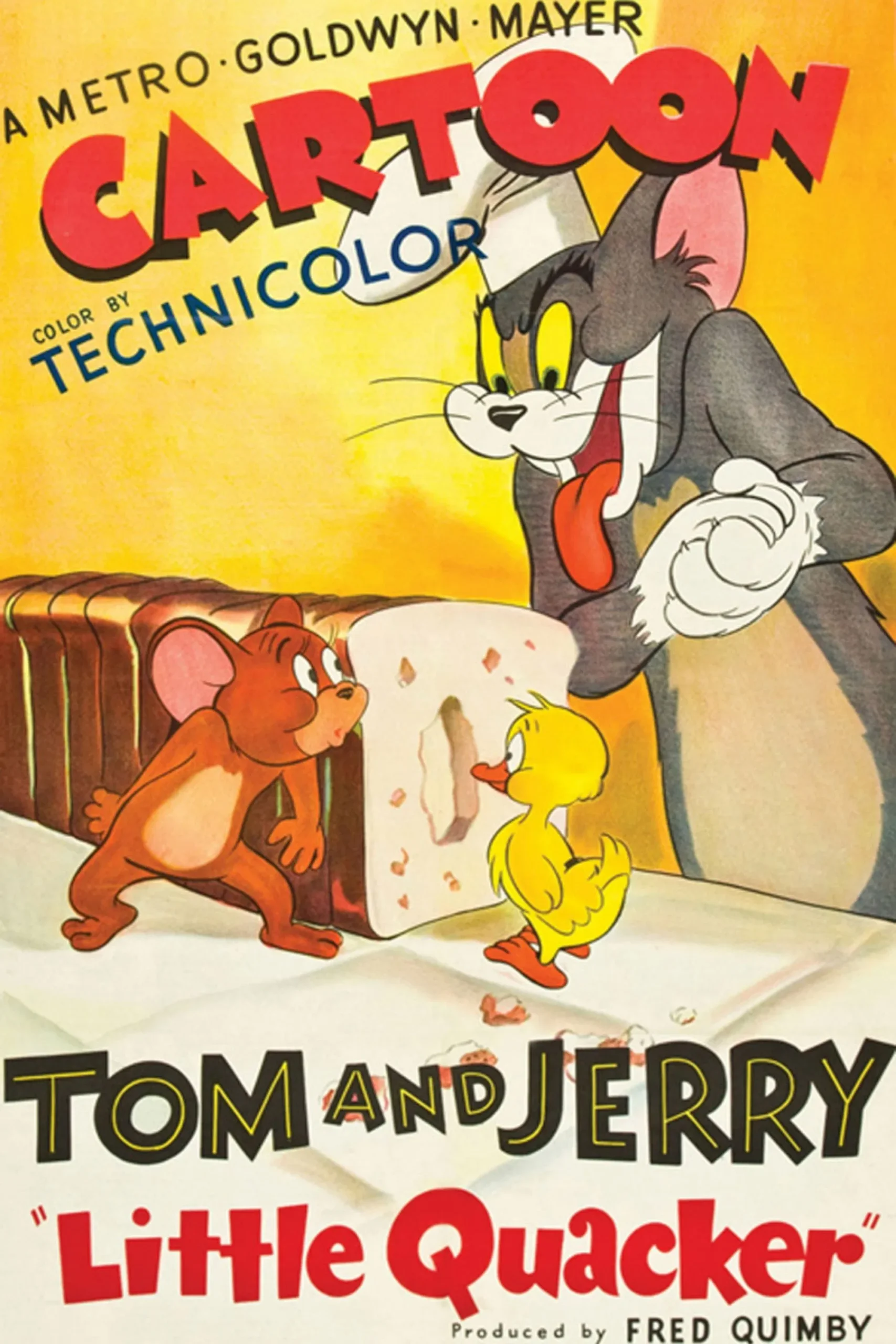 تام و جری جوجه اردک (Tom And Jerry Little Quacker)